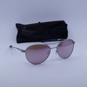 NIKE ACE DRIVER I E EV24042 902 Aviator Sunglasses - Satin Silver/Course Tint